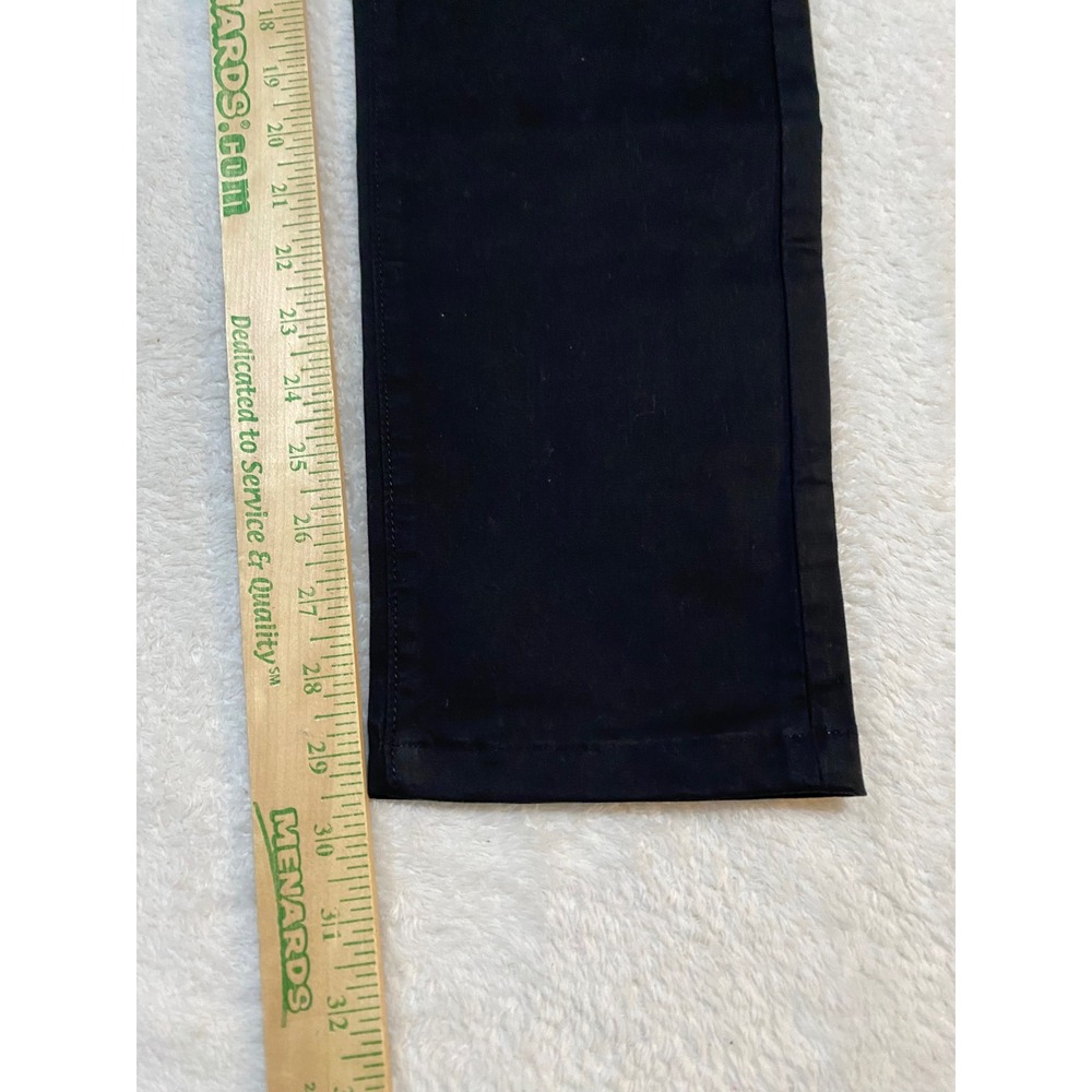 Hugo Boss Orange Label Slim Fit Chinos Mens 32 Black Cotton Trousers Pants - Picture 2 of 10